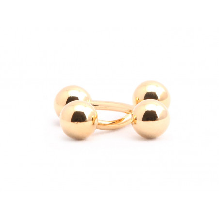 Gold Ball Cufflinks
