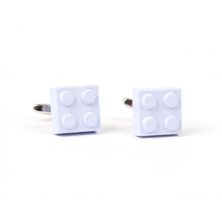Pale Purple Lego Cufflinks