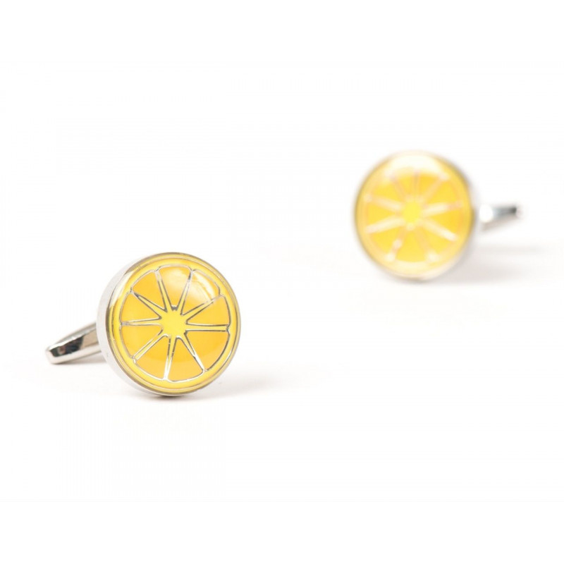 Boutons de manchette Oranges
