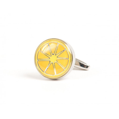 Orange Halves Cufflinks