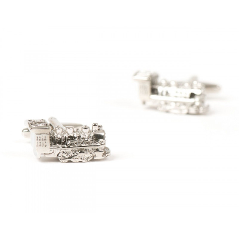 Boutons de manchette Locomotives