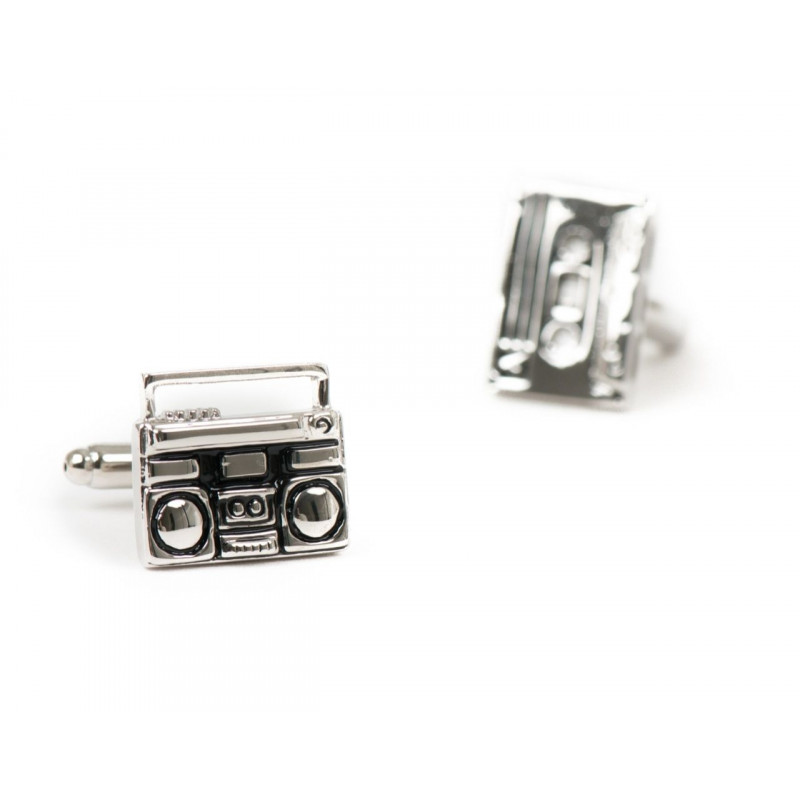 Boutons de manchette Boombox