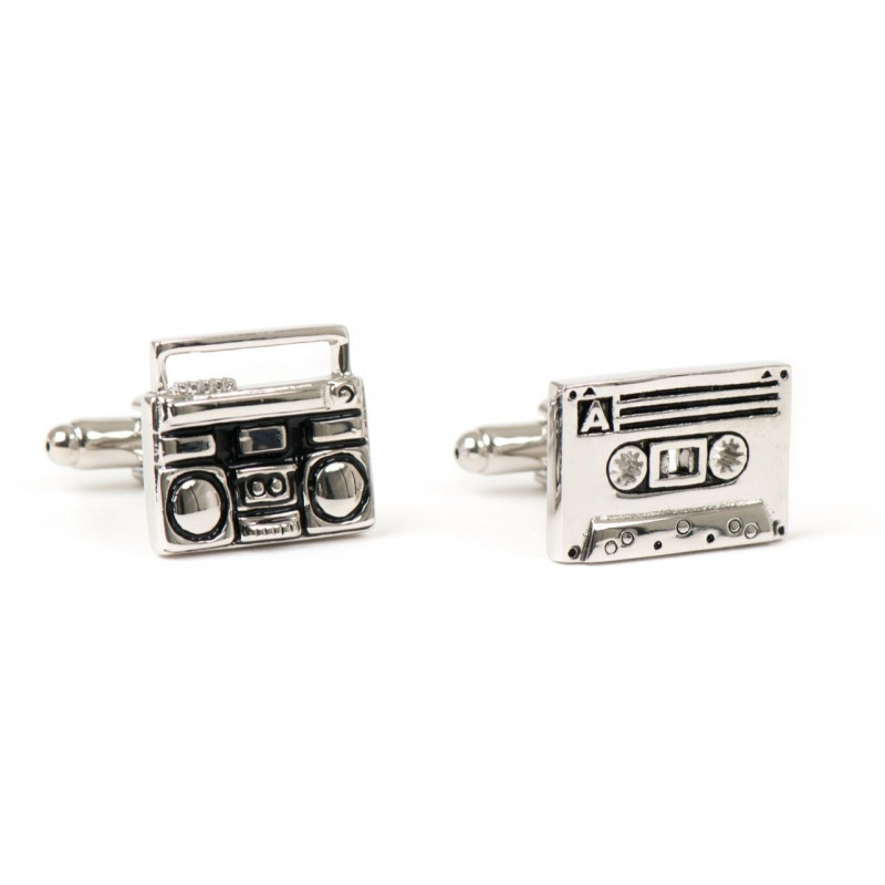 Boutons de manchette Boombox