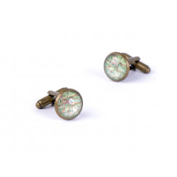 London Map Cufflinks