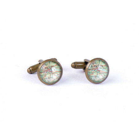 London Map Cufflinks