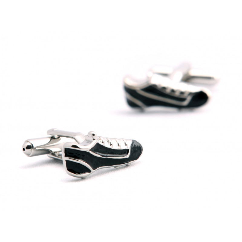 Boutons de manchette crampons de football