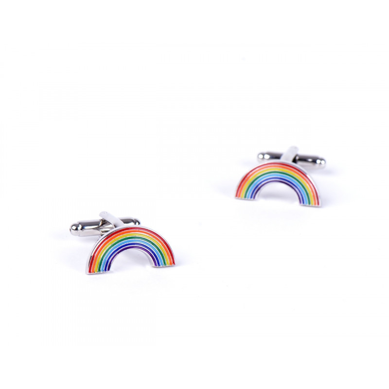 Boutons de manchette Rainbow
