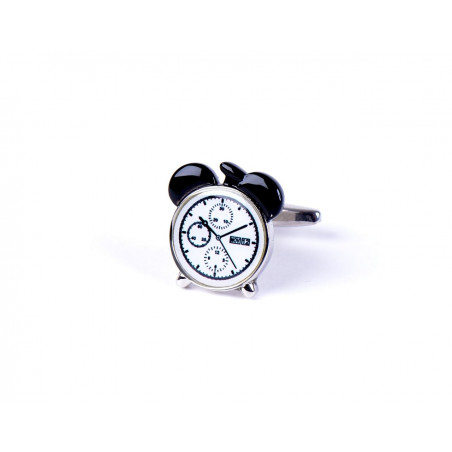 "Wake Up" Alarm Clock Cufflinks II