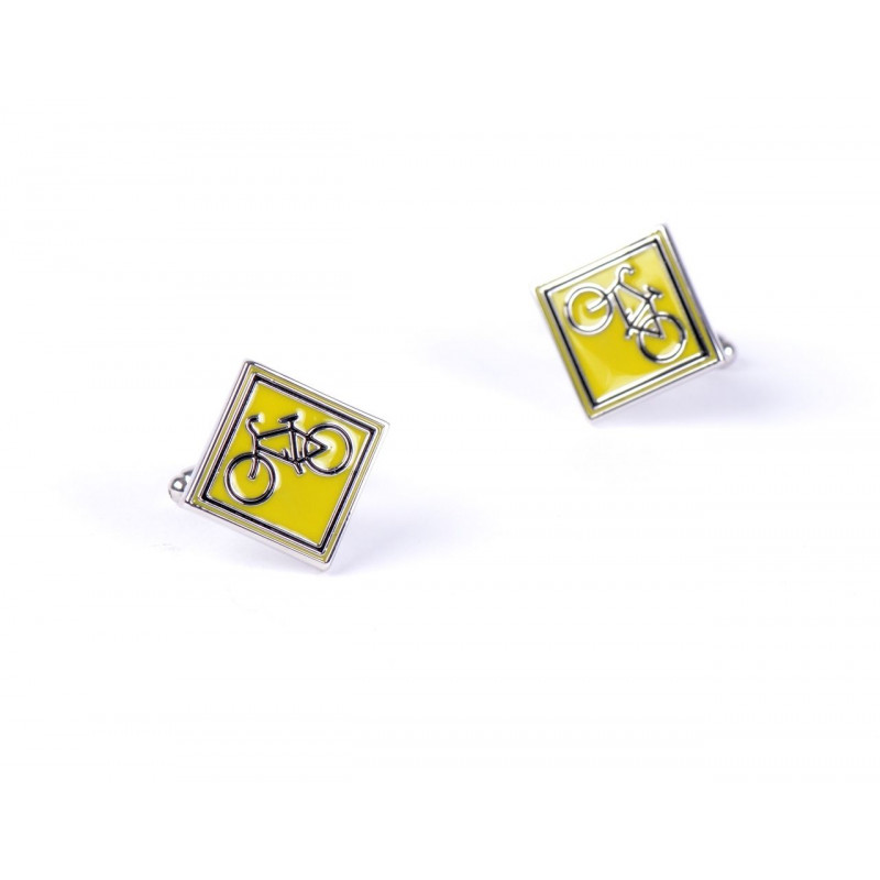 Boutons de manchette Piste cyclable