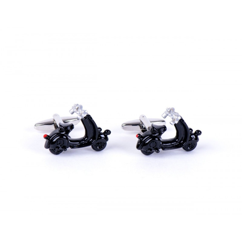 Black Vespa Cufflinks II