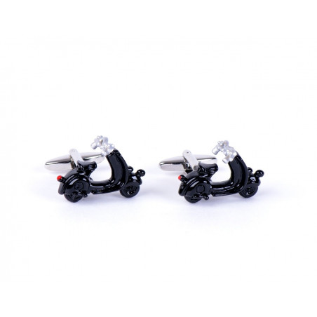 Black Vespa Cufflinks II