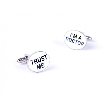 "Trust Me, I'm a Doctor" Cufflinks