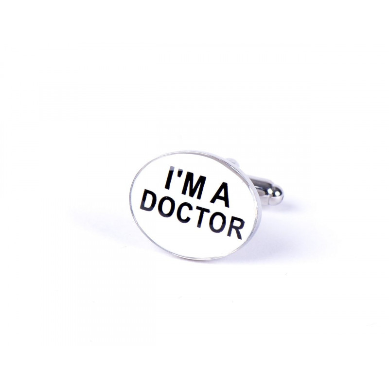 Boutons de manchette Trust Me, I'm a doctor
