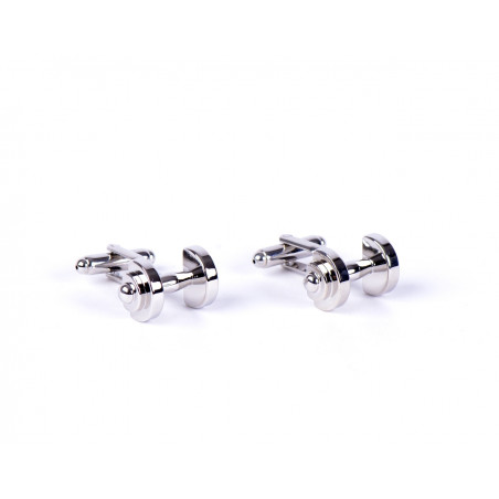 Dumbbell Fitness Cufflinks