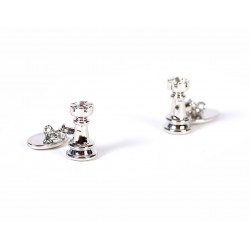 Chess Rook Cufflinks (with...