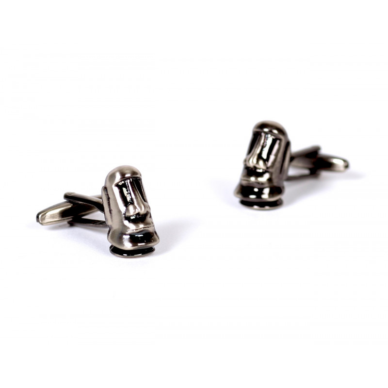 Boutons de manchette Moaï