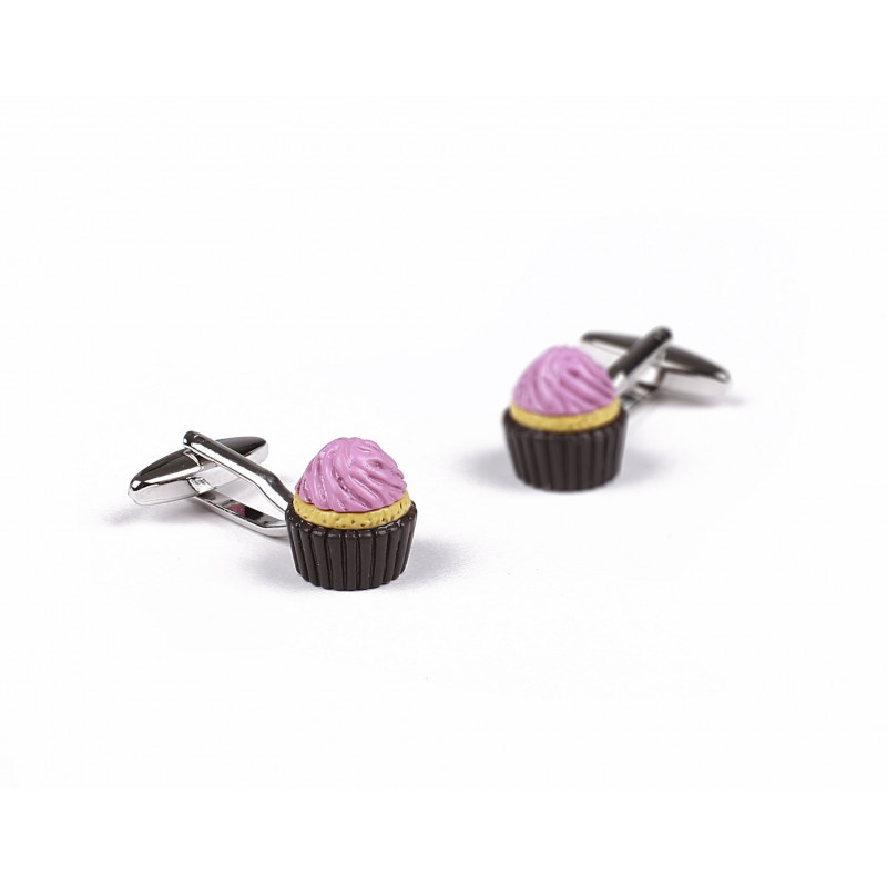 Boutons de manchette Cupcake
