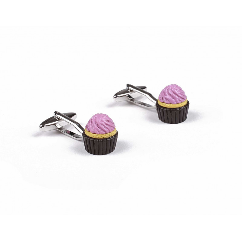 Boutons de manchette Cupcake