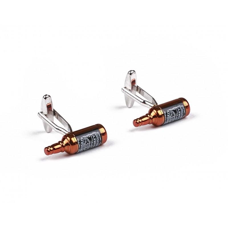 Boutons de manchette Bouteille de Bourbon