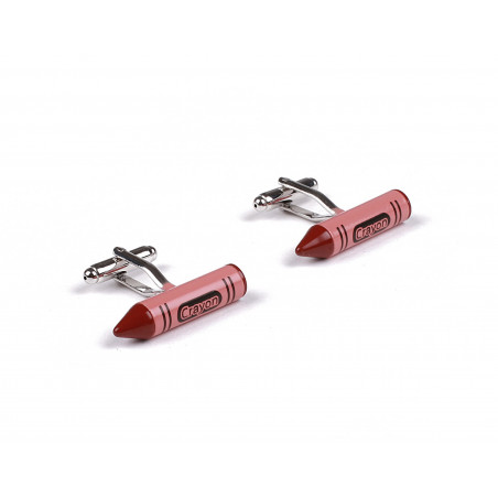 Red Crayon Cufflinks