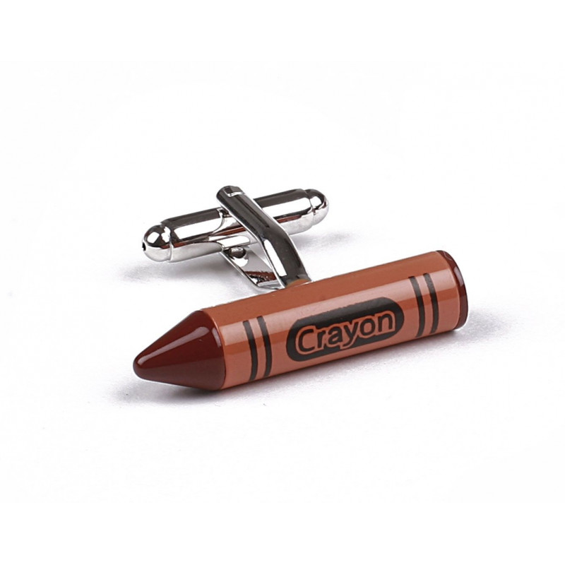 Boutons de manchette Crayola orange