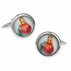 Sacred Heart of Mary Cufflinks