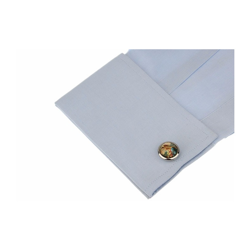 Virgin Mary Cufflinks