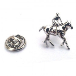Polo Player Lapel Pin