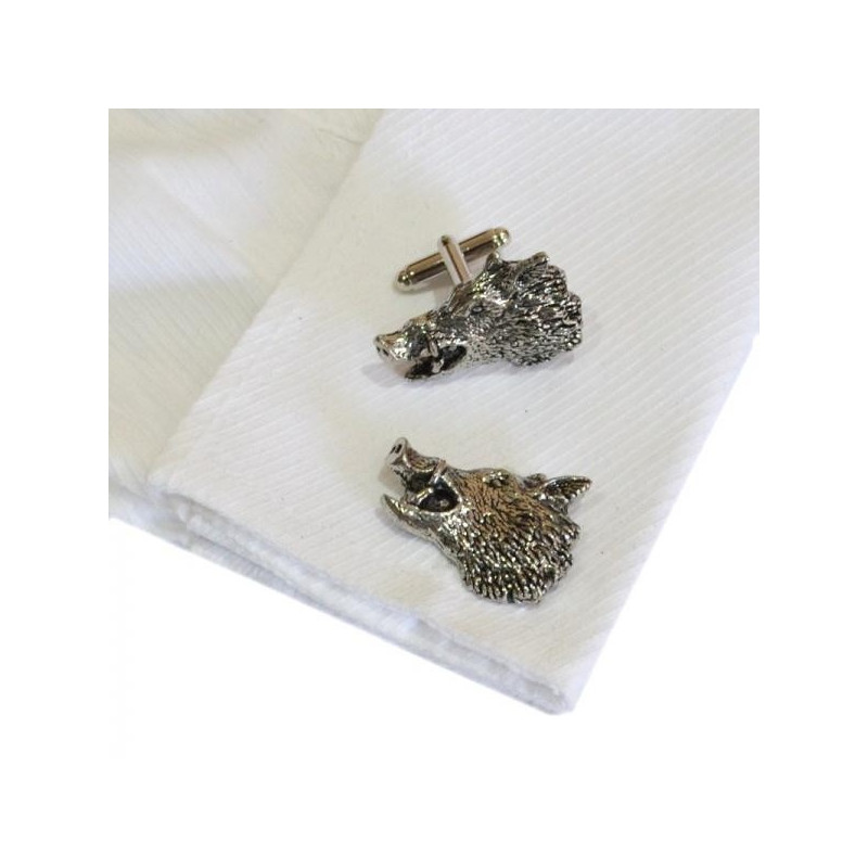 Boar Head Cufflinks