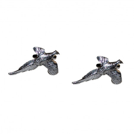 Flying Pheasant Cufflinks