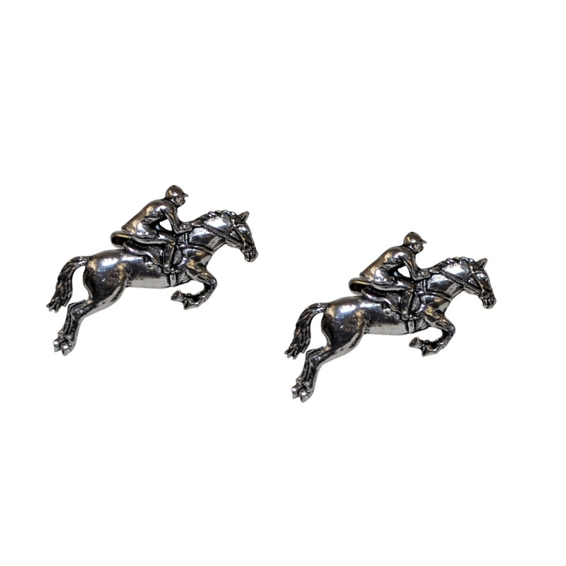 Cavalier Cufflinks (Horse & Rider)