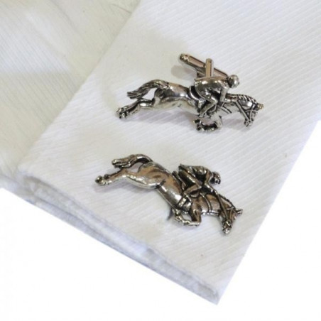 Cavalier Cufflinks (Horse & Rider)