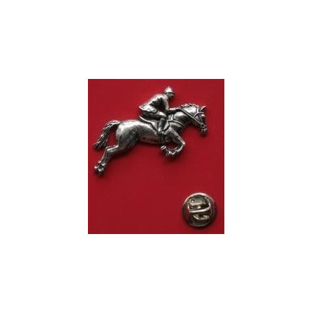 Horse & Rider Lapel Pin