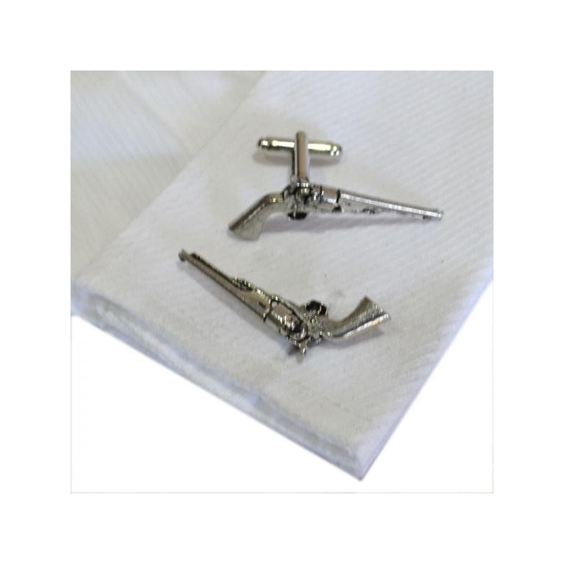 Boutons de manchette Colt Revolver Western