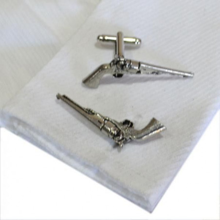 Colt Revolver Cufflinks