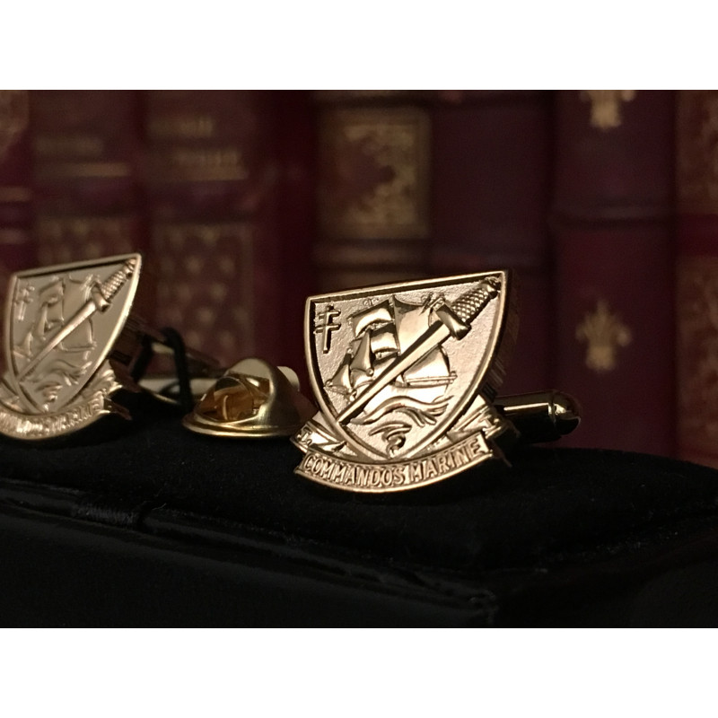 Boutons de manchette Commandos Marine