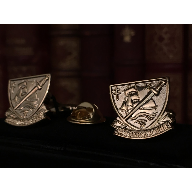 Boutons de manchette Commandos Marine