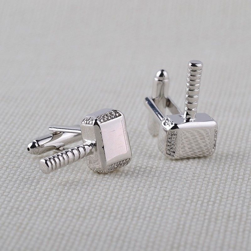 Boutons de manchette Marteau de Thor ( Mjöllnir )