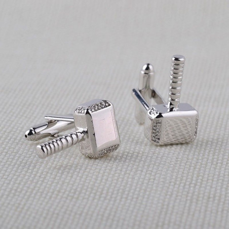 Thor's Hammer (Mjölnir) Cufflinks
