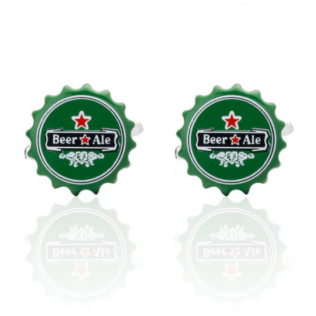 Beer Cap Cufflinks
