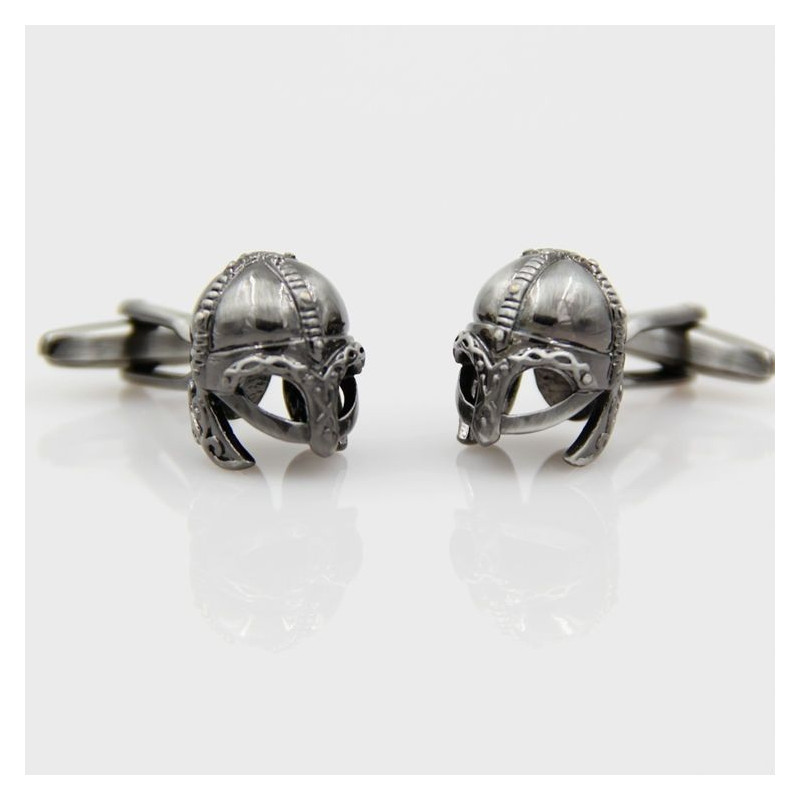 Boutons de manchette Casque viking