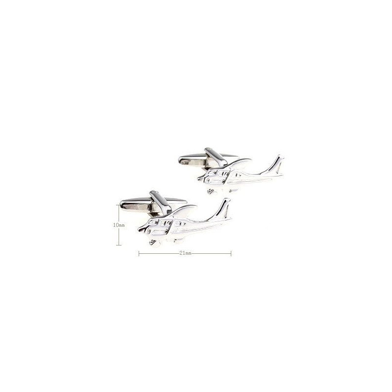 Boutons de manchette Avions Cessna