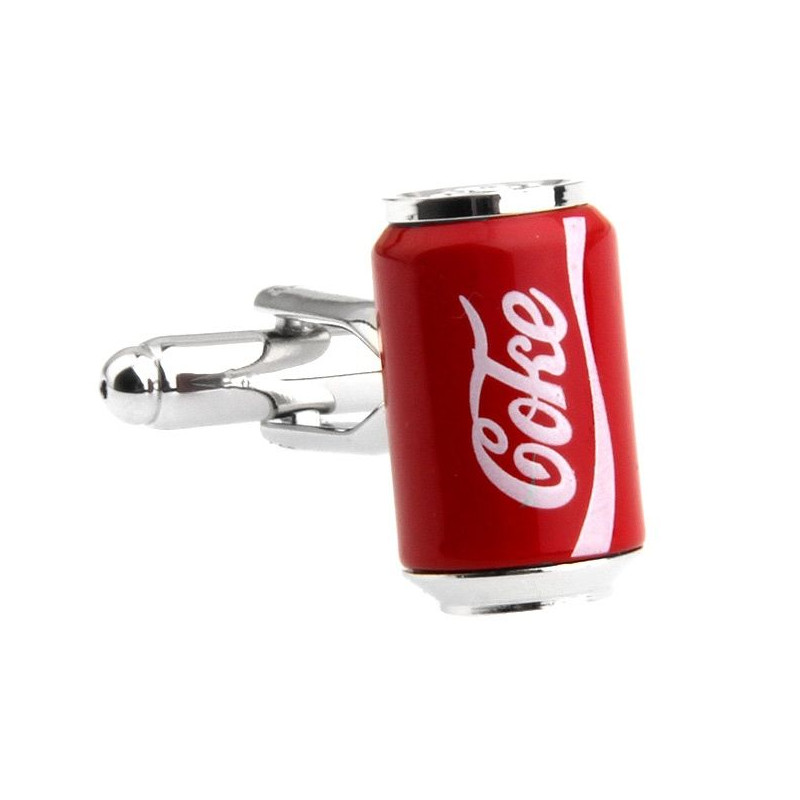 Boutons de manchette Canette de Coca