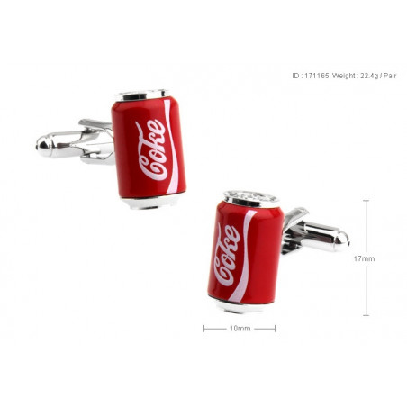 Cola Can Cufflinks