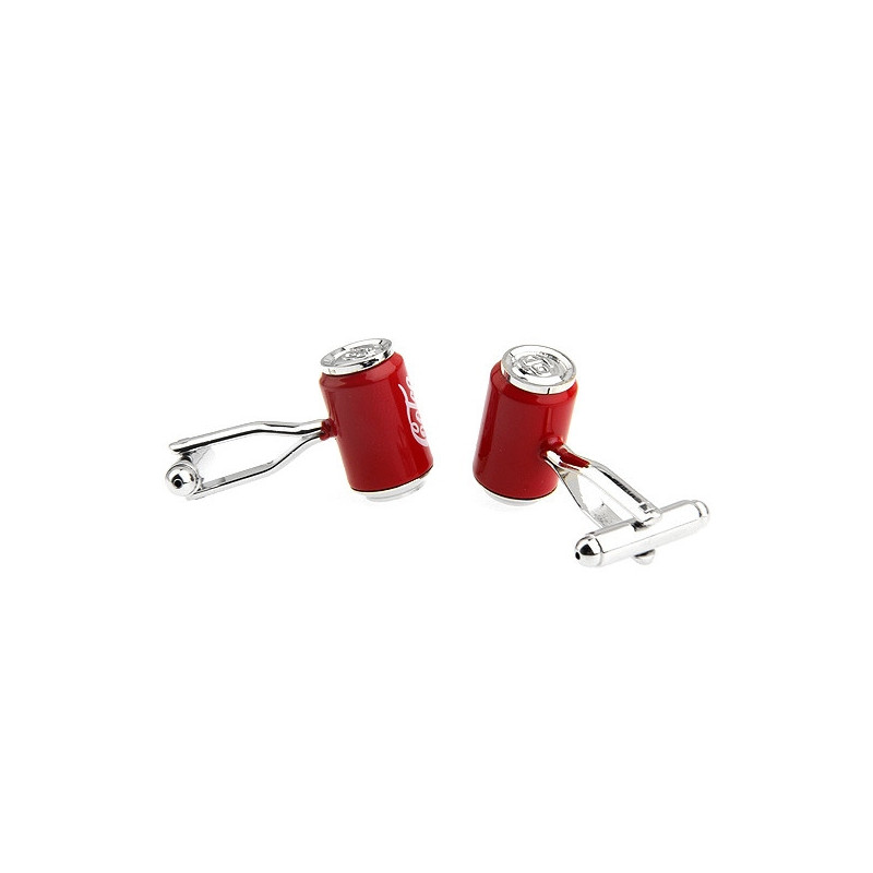 Boutons de manchette Canette de Coca