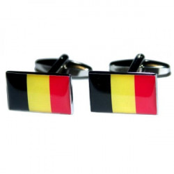 Belgium Flag Cufflinks