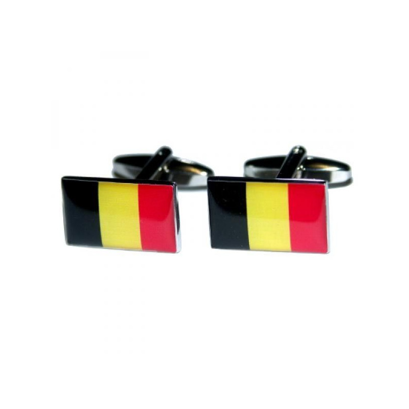 Belgium Flag Cufflinks