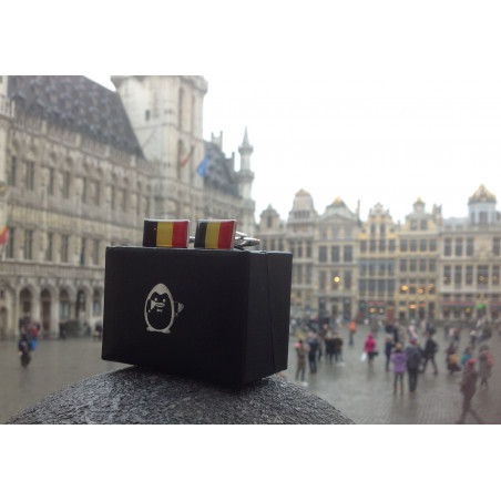 Belgium Flag Cufflinks