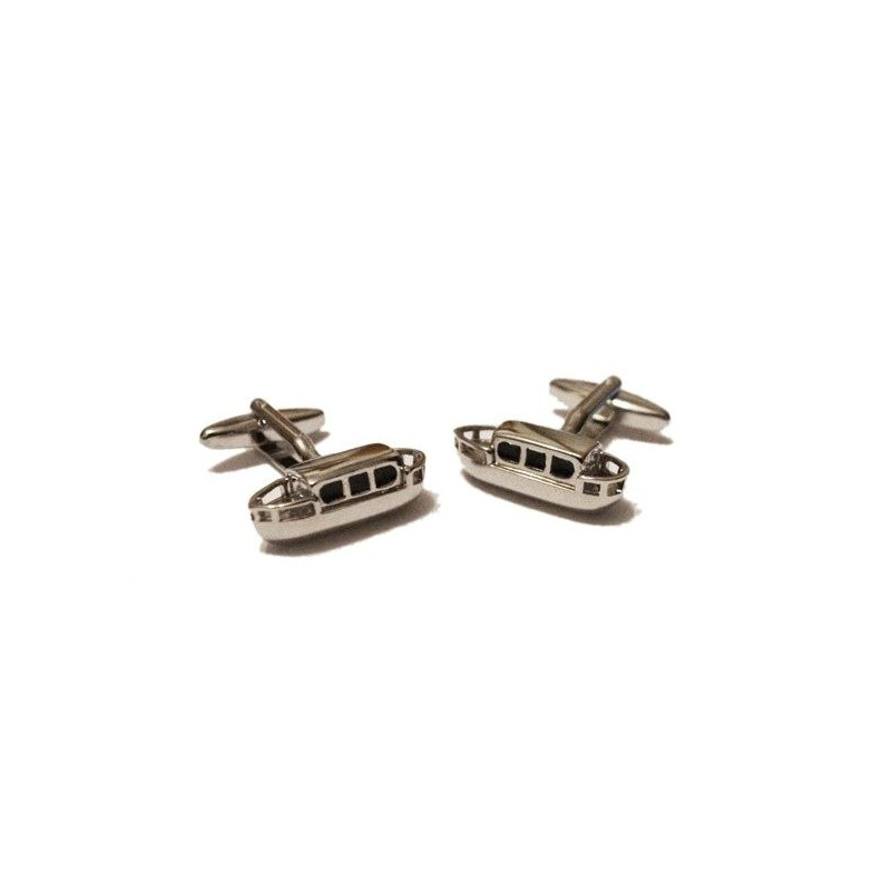 Boutons de manchette Péniche