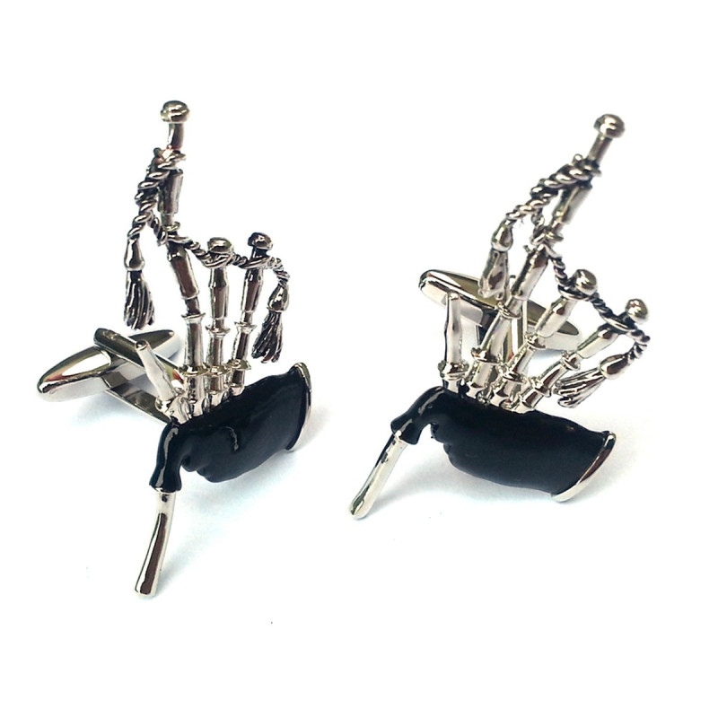 Celtic Bagpipes Cufflinks
